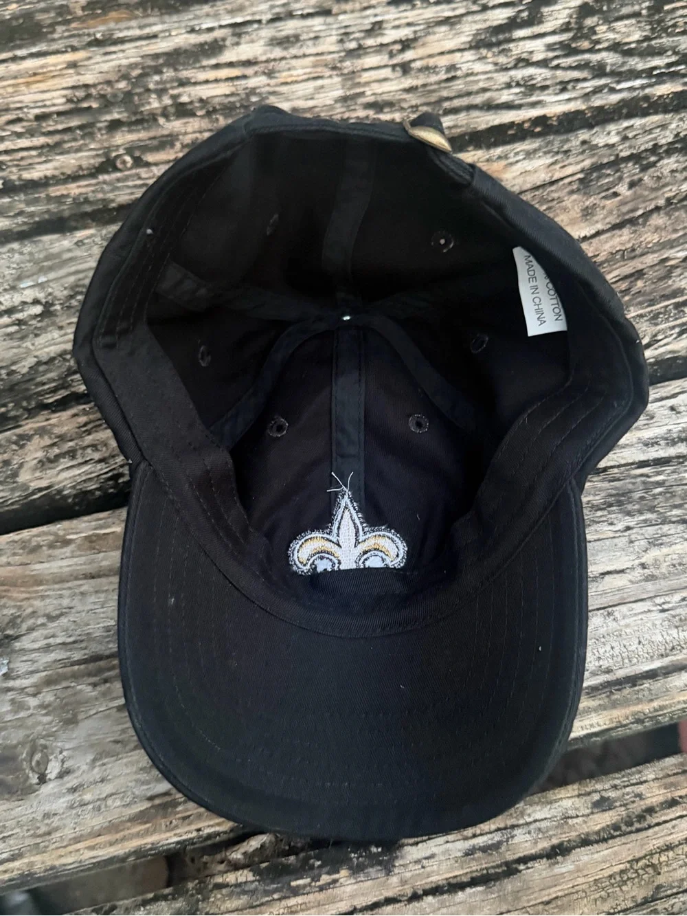 New Orleans Saints NFL Coors Light Fleur-de-Lis Embroidered Adjustable Hat P1